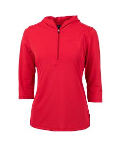 Cutter & Buck Women's Virtue Eco Pique Recycled Half-Zip Hoodie